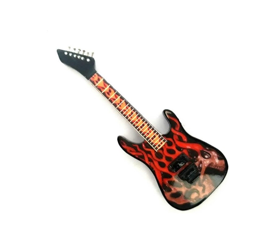 Guitar shaped fridge magnet mod. Exclusive