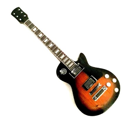 Guitar shaped fridge magnet mod. Exclusive