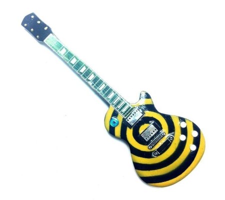 Guitar shaped fridge magnet mod. Exclusive