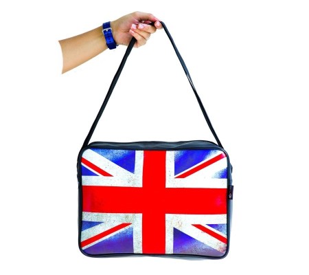 Saco FBG-0034, 'UK Old Flag, em PVC, Folk 1.0 Series