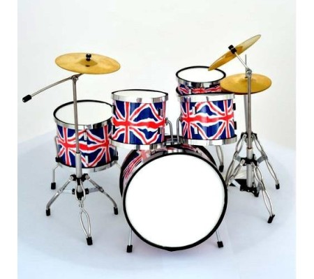 Mini Drum Set Replica for collectors
