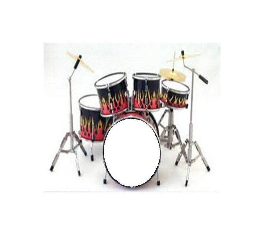 Mini Drum Set Replica for collectors