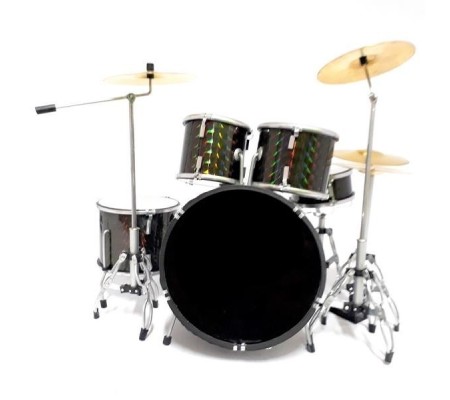 Miniatura bateria MUSIC LEGENDS Collection MDR-0251, 'Black Metal'