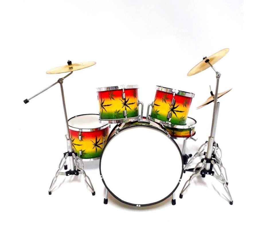 Miniatura bateria MUSIC LEGENDS Collection MDR-0305, 'Marijuana & Jamaica'