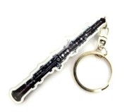 Acrylic Soprano Sax Shaped Keychains