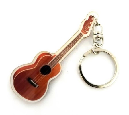 Porta-chaves MLC ACI-8133, ukulele, acrílico
