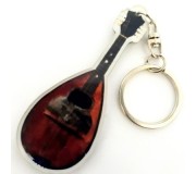 Acrylic Lute Shaped Keychains