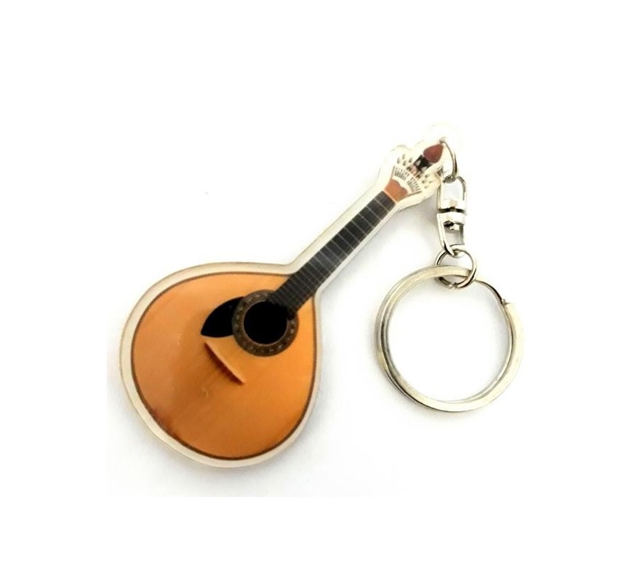 Porta-chaves MLC ACI-8157, guitarra portuguesa / fado, acrílico