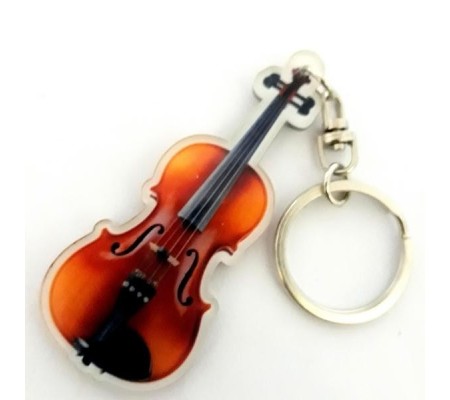 Porta-chaves MLC ACI-8171, violino, acrílico