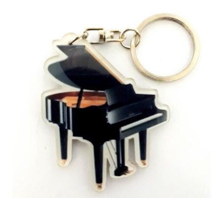 Porta-chaves MLC ACI-8201, piano de cauda, acrílico