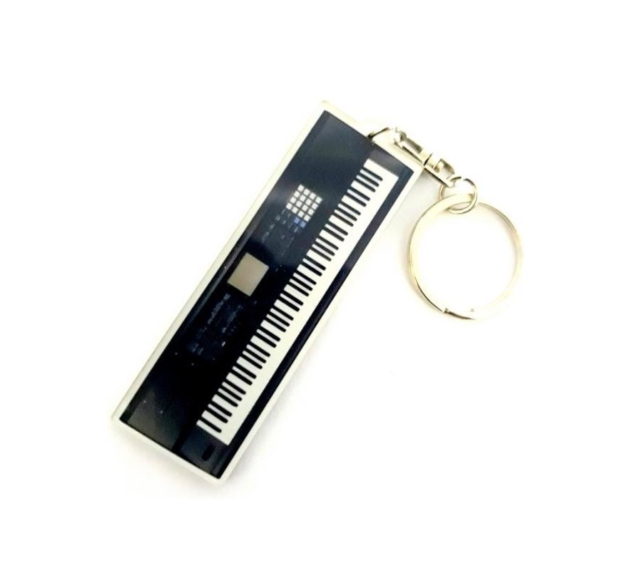 Acrylic Keyboard Shaped Keychains