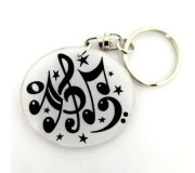 Acrylic Music shaped Notes mod. Mixed Notes