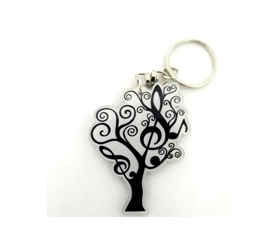 Acrylic Music shaped Notes mod. Musical Tree