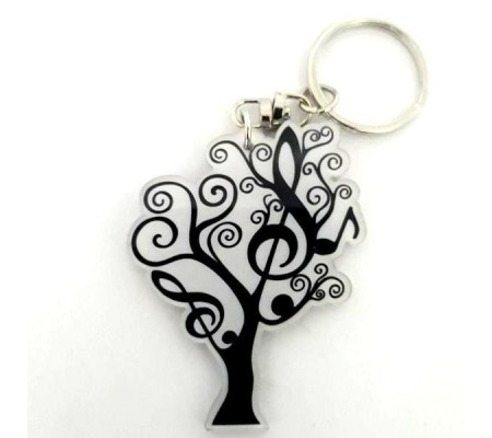 Acrylic Music shaped Notes mod. Musical Tree