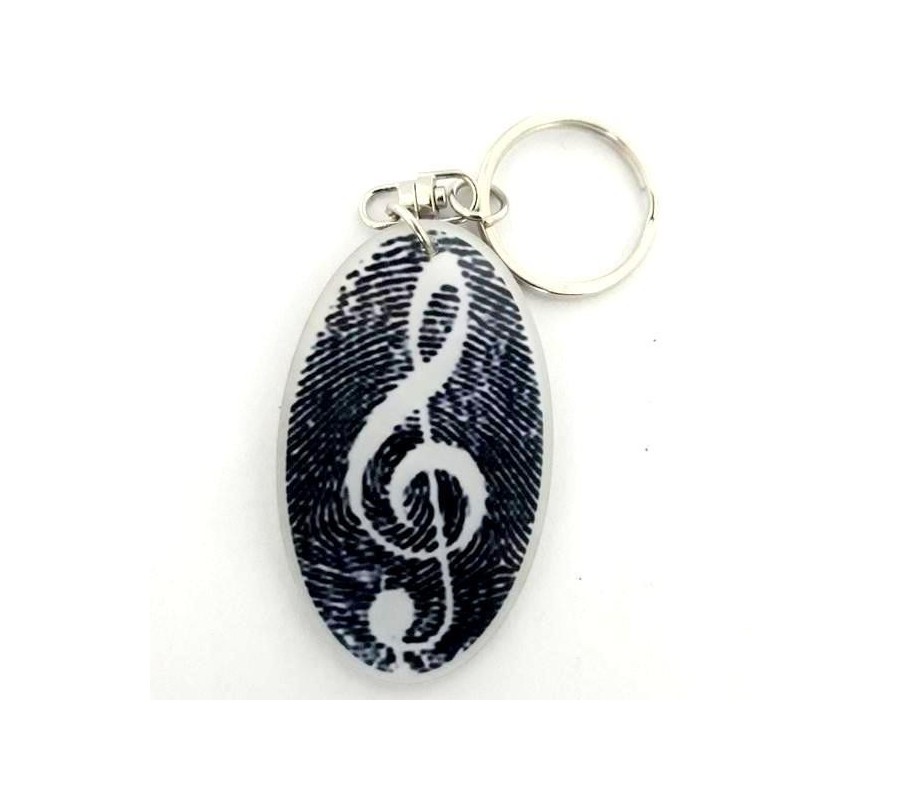 Acrylic Music shaped Notes mod.Fingerprint 1
