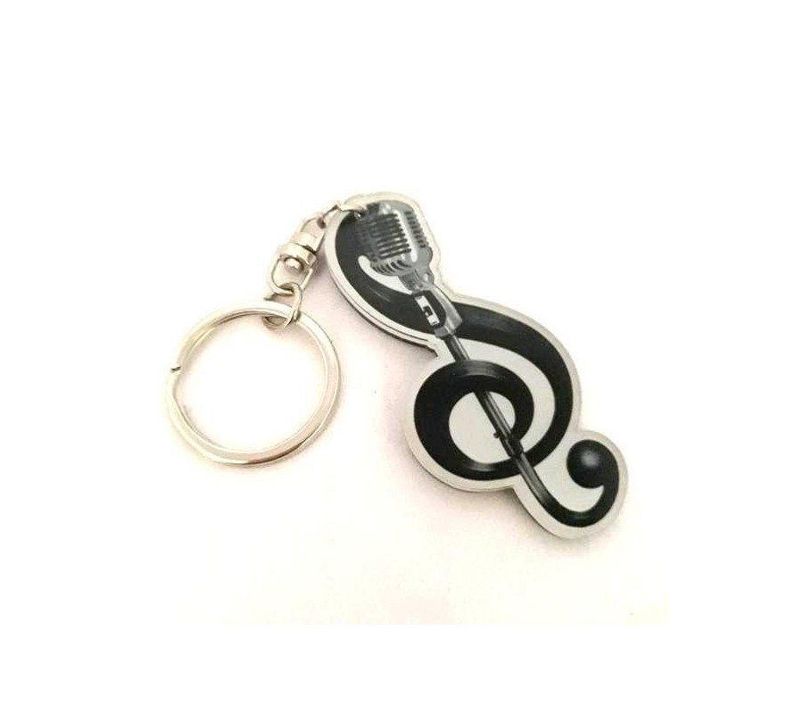 Acrylic Music shaped Notes mod. Sol Key 4