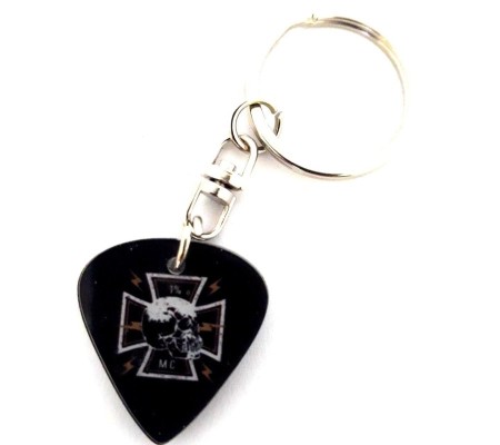 Porta-chaves MLC APK-6108, palheta 'Maltese Cross', acrílico