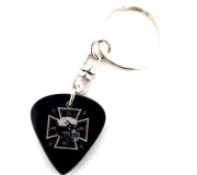 Porta-chaves MLC APK-6108, palheta 'Maltese Cross', acrílico