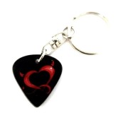 Porta-chaves MLC APK-6139, palheta 'Diabolic Love', acrílico