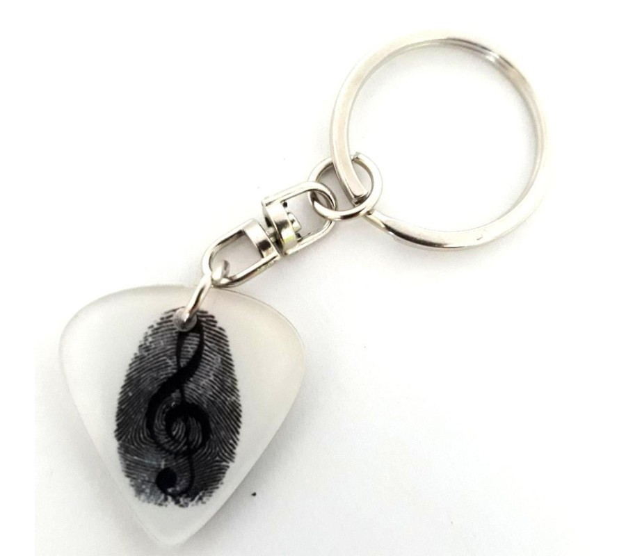 Porta-chaves MLC APK-6153, palheta 'Fingerprint 2', acrílico