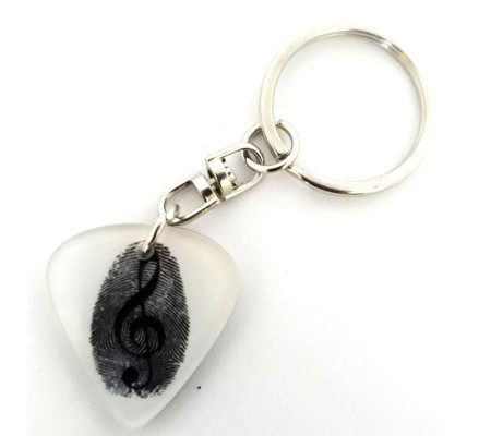 Porta-chaves MLC APK-6153, palheta 'Fingerprint 2', acrílico